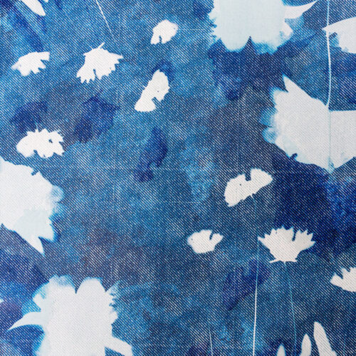 Similpelle stampata al metro motivo "Denim" | Agile Print