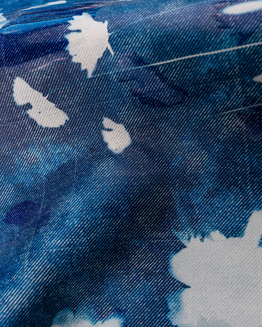 Similpelle stampata al metro motivo "Denim" | Agile Print