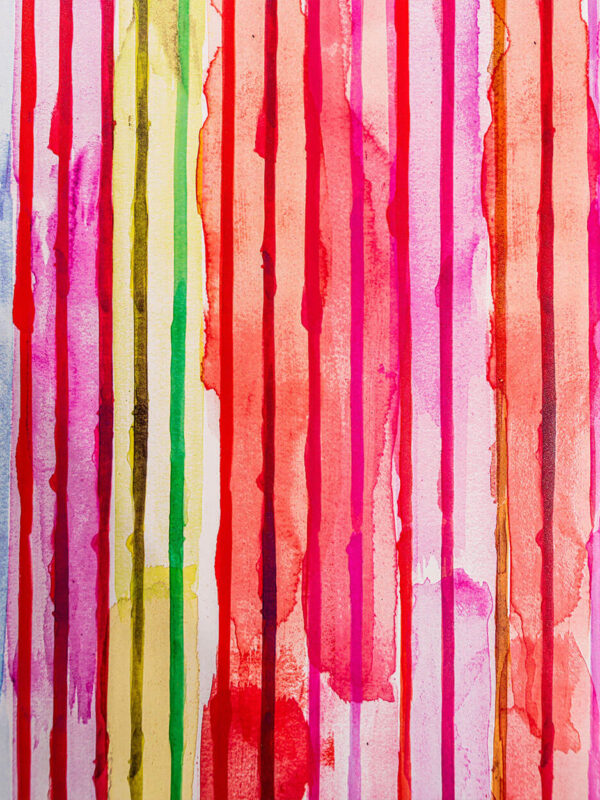 Stampa motivo "Pattern linee colorate" - Disponibile in Similpelle stampata, Pelle stampata e Poliuretano metallizzato stampato | Agile Print